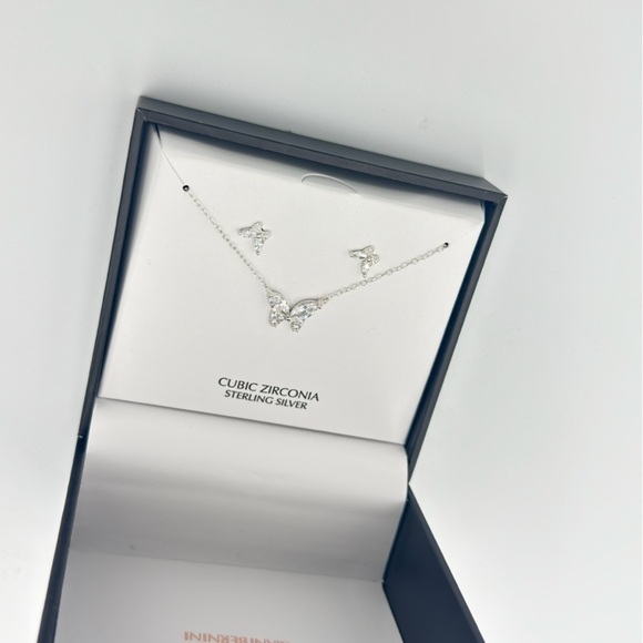 Giani Bernini2-Pc. Set Cubic Zirconia Butterfly Pendant Necklace & Earrings - Picture 8 of 10